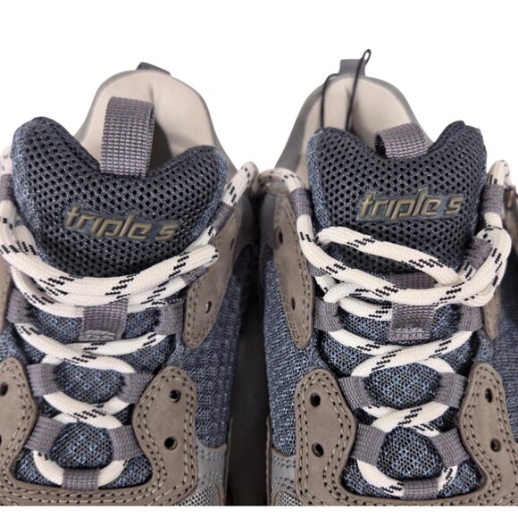 Balenciaga Triple S Sneakers US 7 EU 40 Mens Gray $1100 main image 12